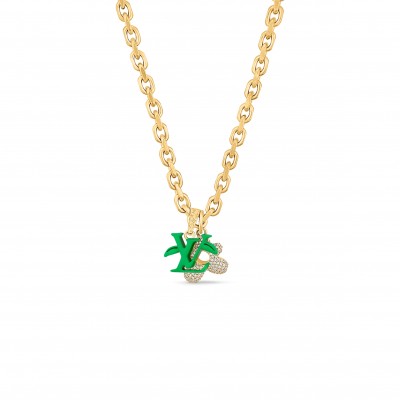 LOUIS VUITTON LV BLOOMING PENDANT M01867